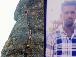 Nashik News : पायऱ्यांवरुन पाय घसरला अन् थेट दरीत; महाराष्ट्रातील अवघड किल्ल्यावरुन पडून ट्रेकरचा मृत्यू