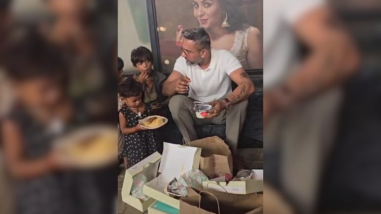 गुपचुप नोएडा पहुंचे पॉपस्‍टार हनी सिंह, सेक्‍टर 63 में गरीब बच्‍चों के साथ किया एक खास काम 