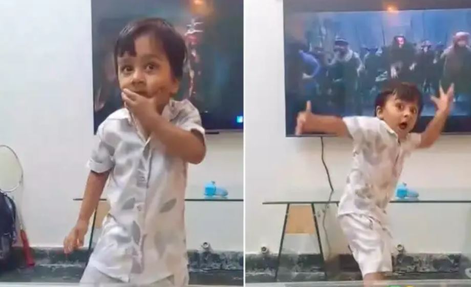 3 साल के बच्चे ने खली-बली गाने पर किया ऐसा डांस, देख लोग बोले- ये तो मिनी रणवीर निकला