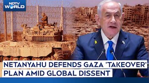 "No Choice But To Finish The Job": Netanyahu On Gaza Takeover Plan