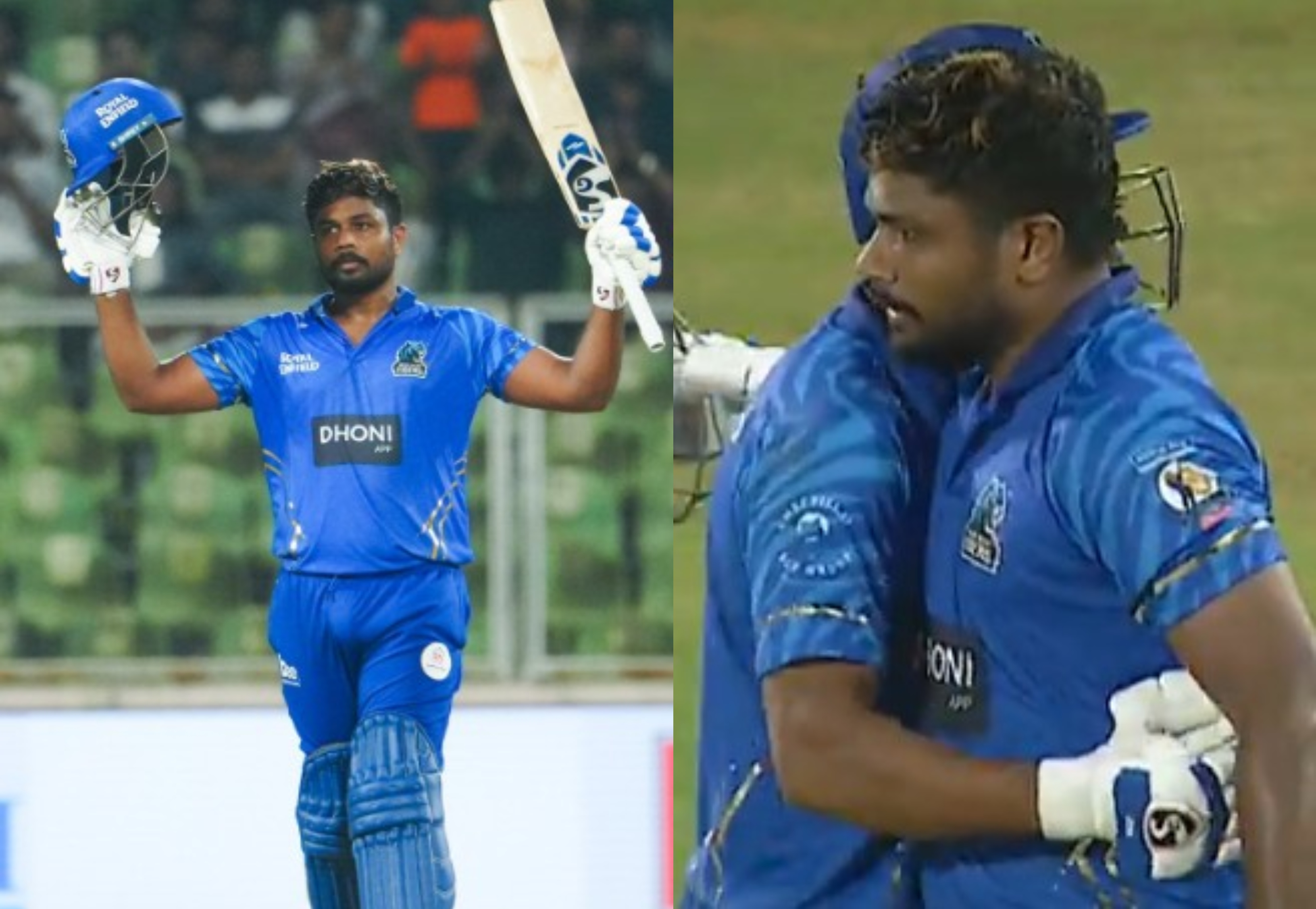 Watch: Samson Slams 42-Ball 100, Gets Precious Hug From Elder Brother