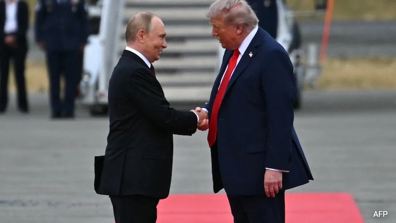 Trump Says "Very Disappointed" With Putin Over No Deal On Ukraine In Alaska