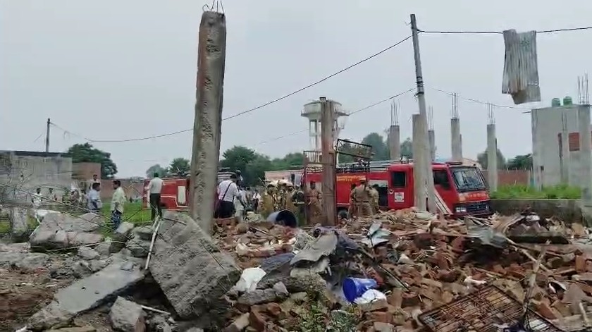 Explosion At Firecracker Factory Operating From A house Kills 2 In Lucknow
