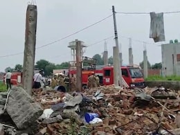 2 Dead In Explosion At Firecracker Factory Inside House In Lucknow 2 Dead In Explosion At Firecracker Factory Inside House In Lucknow