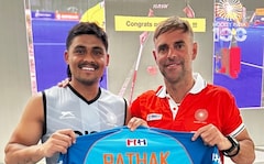 Hockey India Congratulates Krishan Pathak On Completing 150 International Games
