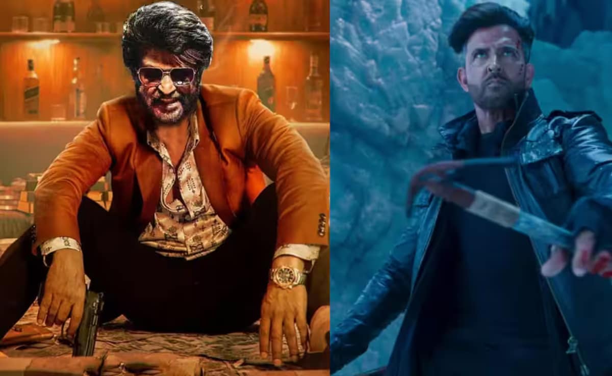 Coolie vs War 2 Advance Bookings: Rajinikanth's Film Is Way Ahead Of Hrithik Roshan-Jr NTR's Sequel
