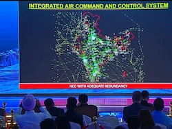 NDTV Defence Summit 2025: Air Force Shows A Glimpse Of India&#039;s Integrated Air Command Map