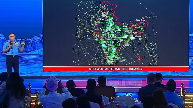 NDTV Defence Summit 2025: Air Force Shows A Glimpse Of India's Integrated Air Command Map