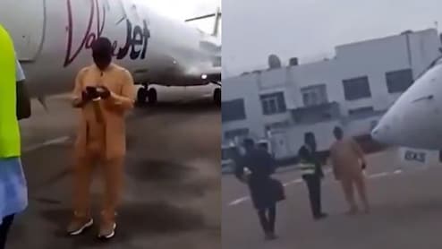 Denied Boarding, Singer Stands In Front Of Plane, Blocks It From Taking Off