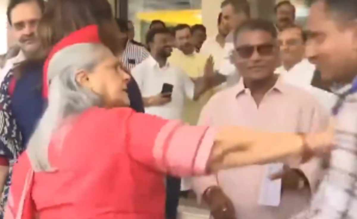 फिर खोया जया बच्‍चन ने अपना आपा, इस बार तो शख्‍स को धकिया ही दिया, देखें वीडियो  
