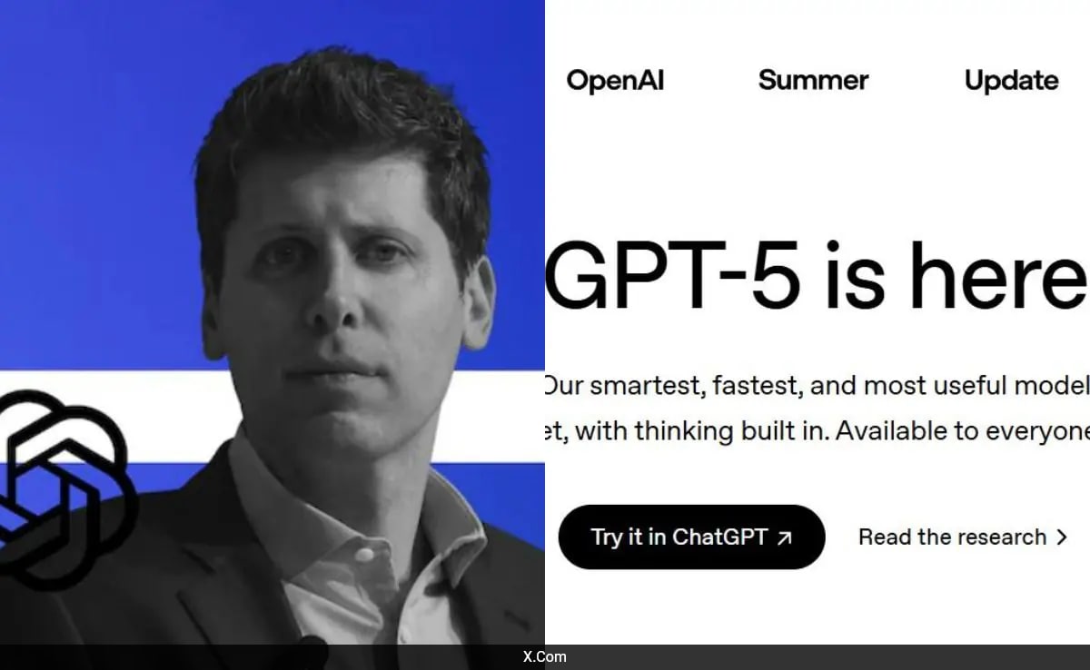 Openai официално стартира Chatgpt 5 най новата версия на своя