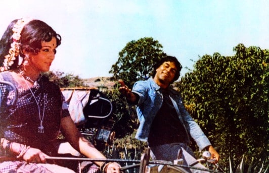 A scene from Sholay A scene from Sholay