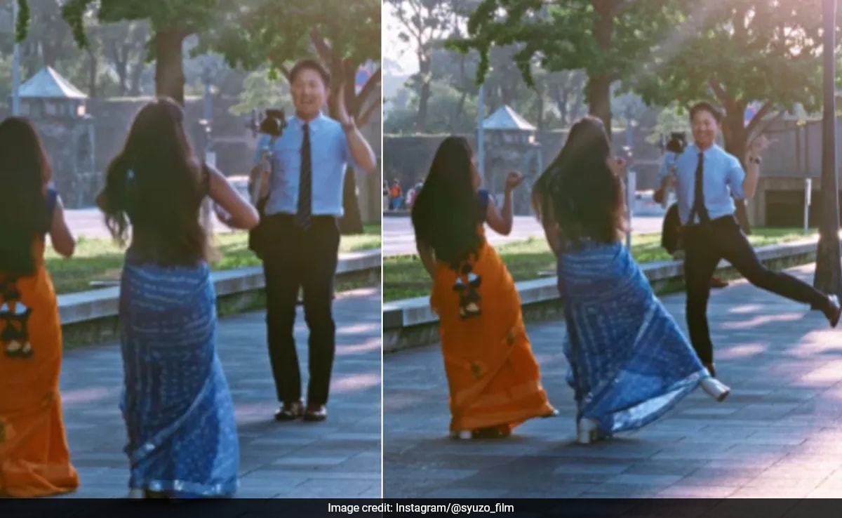 Japanese Cameraperson's Dance Goes Viral with Bollywood Song