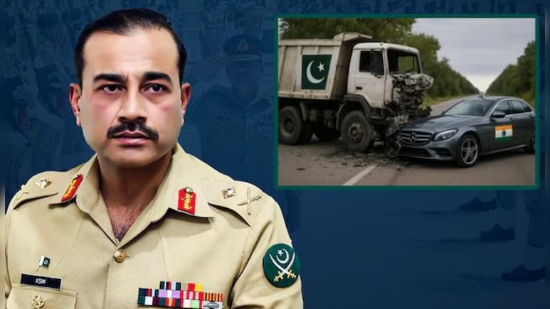 PAK आर्मी चीफ आसिम मुनीर ने भारत को मर्सिडीज और पाकिस्तान को कबाड़ से भरा डंपिंग ट्रक कहा, सोशल मीडिया पर उड़ा मजाक PAK आर्मी चीफ आसिम मुनीर ने भारत को मर्सिडीज और पाकिस्तान को कबाड़ से भरा डंपिंग ट्रक कहा, सोशल मीडिया पर उड़ा मजाक