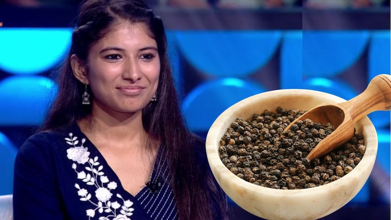 KBC17 : काळी मिरीच्या प्रश्नामुळे 1 कोटी हुकले; तुम्हाला उत्तर माहितीये का? चेक करा KBC17 : काळी मिरीच्या प्रश्नामुळे 1 कोटी हुकले; तुम्हाला उत्तर माहितीये का? चेक करा