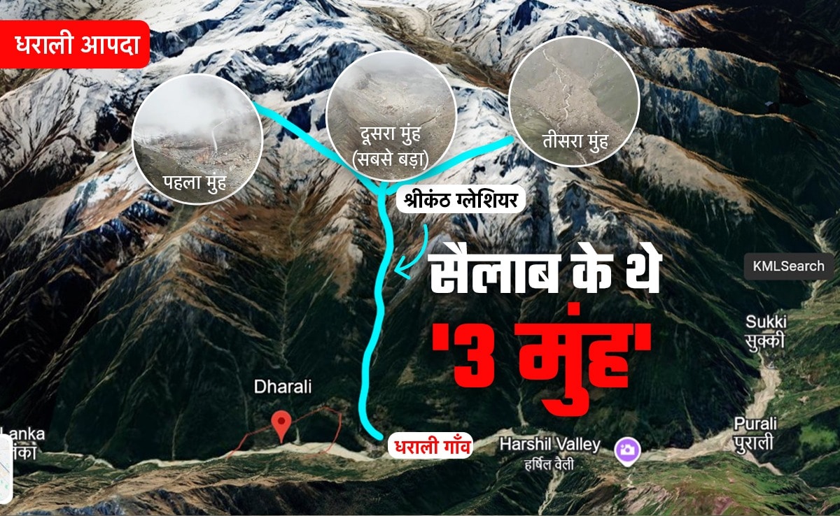 श्रीकंठ के बेस कैंप पर ग्लेशियरों के पास श्रीकंठ के बेस कैंप पर ग्लेशियरों के पास
