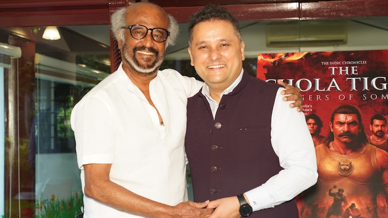 Amish Tripathi On Meeting His "Role Model" Rajinikanth: "He Loved My Books, My Life Is Made" Amish Tripathi On Meeting His "Role Model" Rajinikanth: "He Loved My Books, My Life Is Made"