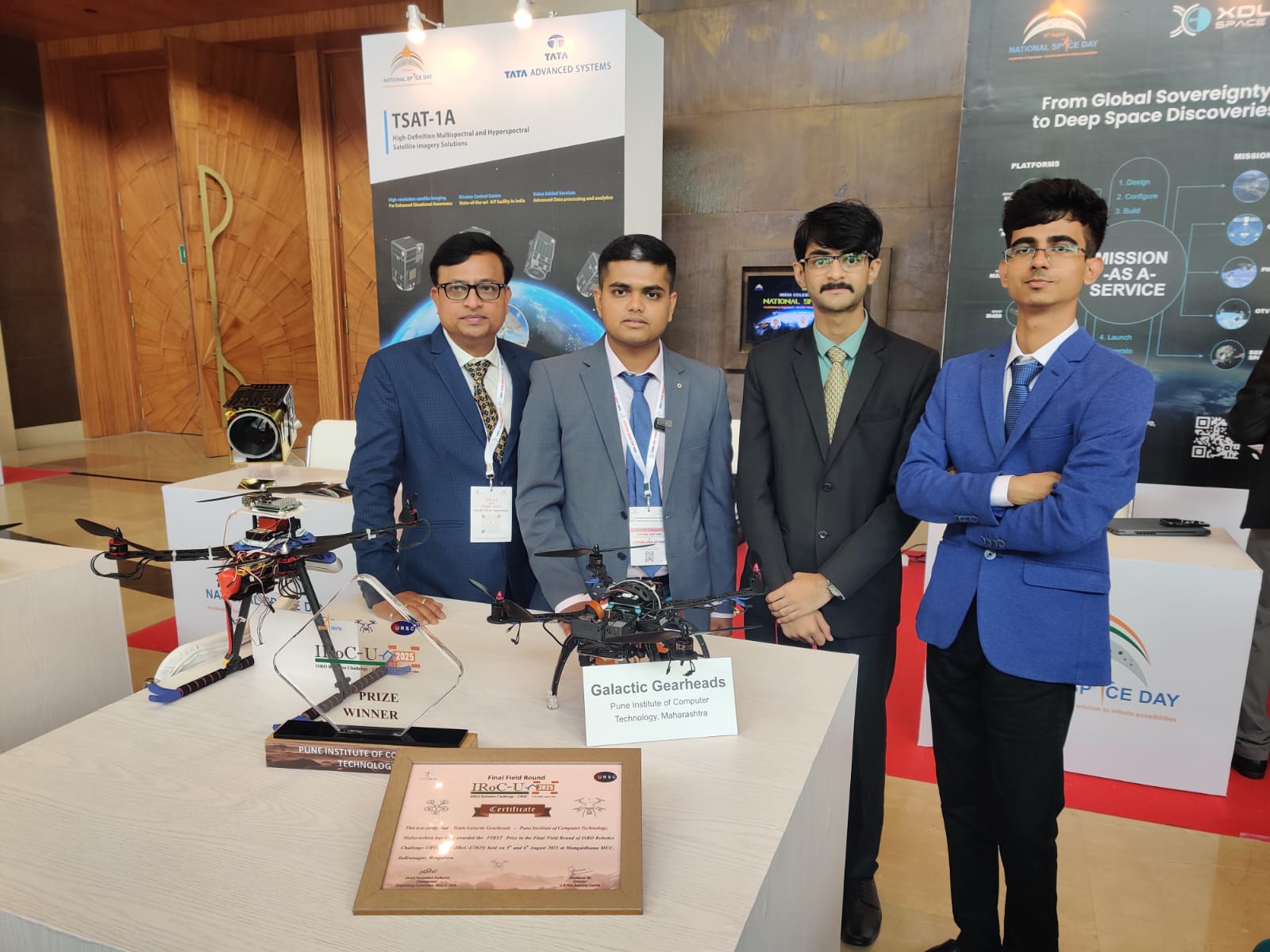 Pune Students Win ISRO's Robotic Challenge 'Fly Me On Mars' With Martian Drone