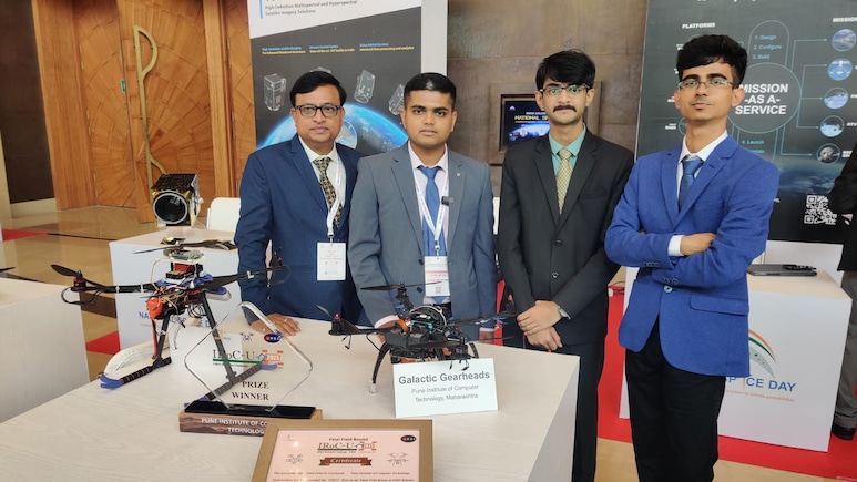 Pune Students Win ISRO's Robotic Challenge 'Fly Me On Mars' With Autonomous Martian Drone