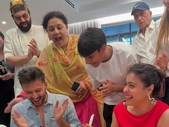 Unseen Pics From Kajol's 51st Birthday Celebrations. Courtesy, Ishita Dutta
