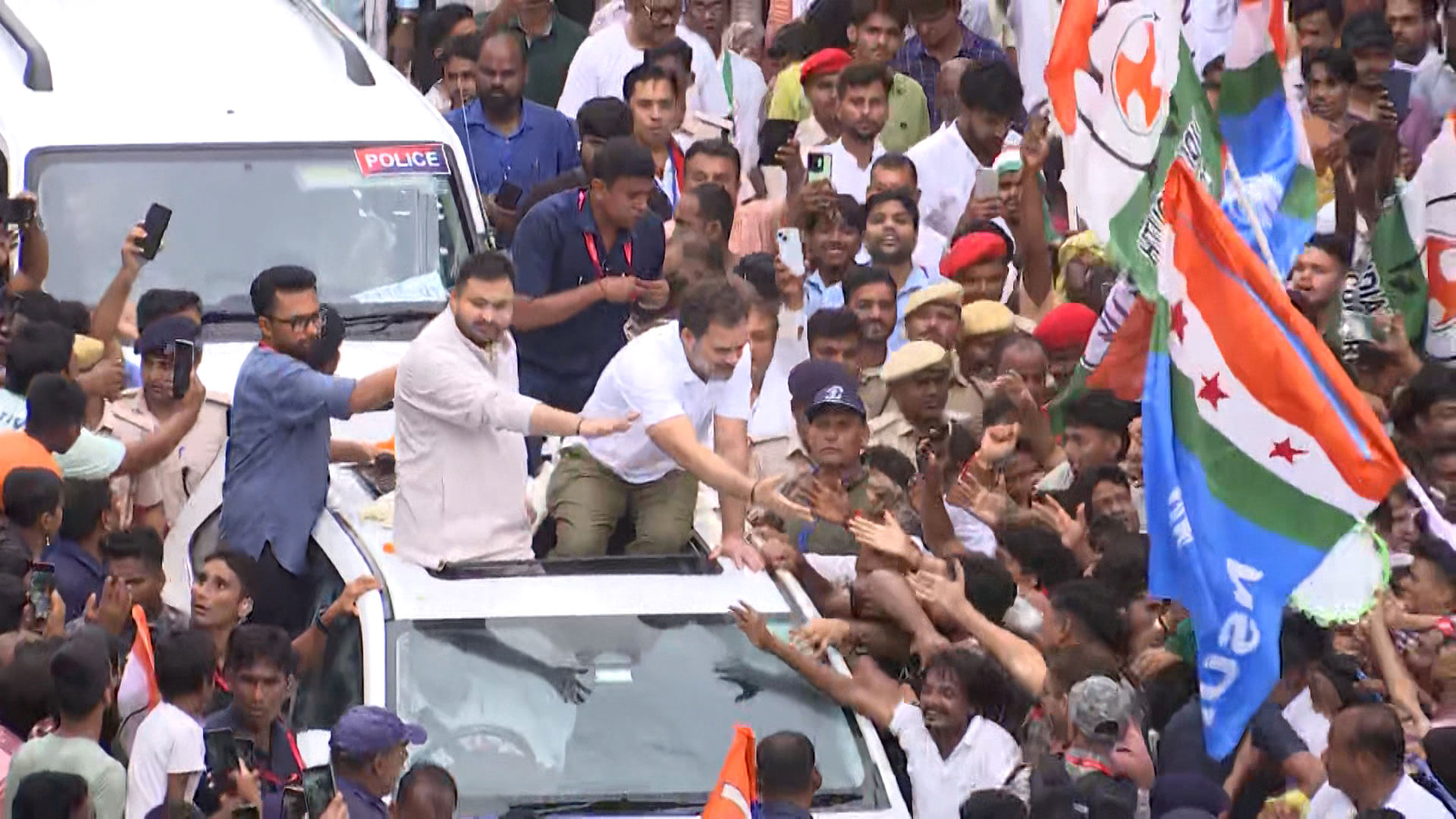 "Rahul's Yatra Helping Infiltrators": BJP Hits Out At 'Vote Adhikar' Yatra In Bihar