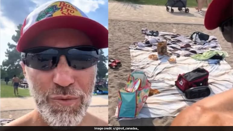 Video: Canadian Man Slams Indian Family For Playing Loud Music At Beach, Sparks Debate Video: Canadian Man Slams Indian Family For Playing Loud Music At Beach, Sparks Debate