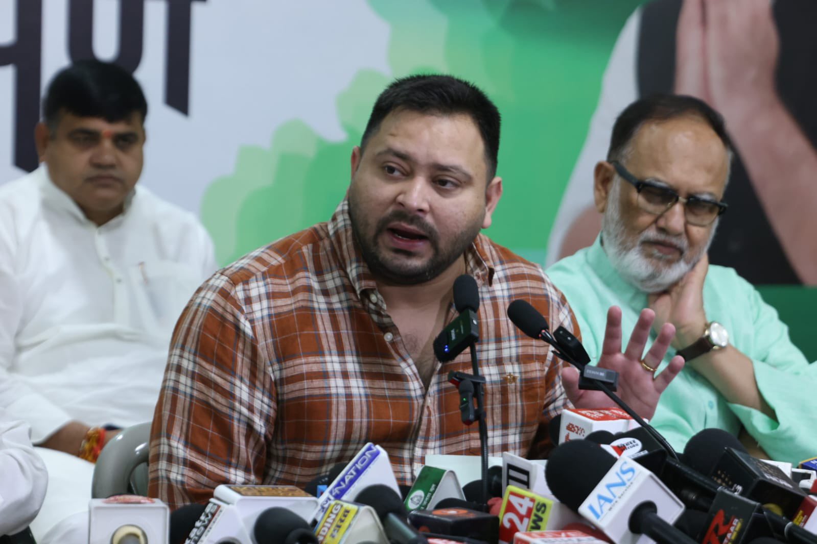 Tejashwi Yadav's Fresh Voter List Charge: NDA MP, Husband Have 2 Votes Each