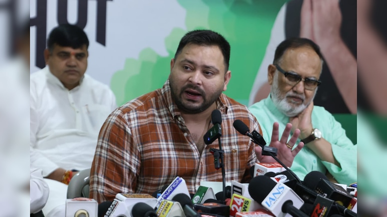 Tejashwi Yadav's Fresh Voter List Charge: NDA MP, Husband Have 2 Votes Each Tejashwi Yadav's Fresh Voter List Charge: NDA MP, Husband Have 2 Votes Each