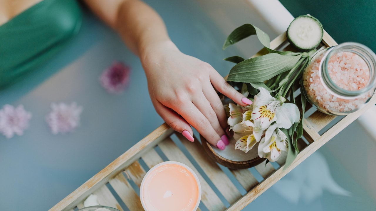 Turn your home into a peaceful spa haven with simple, soothing essentials.