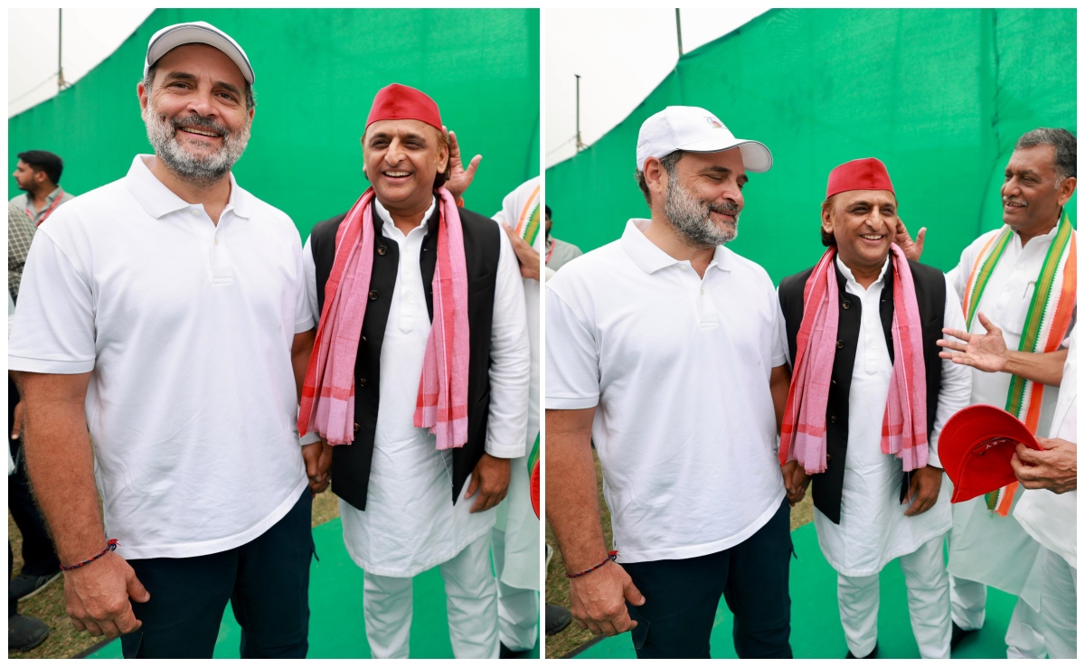 बिहार में वोटर अधिकार यात्रा' में राहुल, तेजस्वी के साथ शामिल हुए अखिलेश