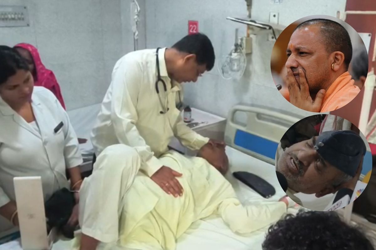 BJP विधायक की शिकायत, जहर खाकर CM योगी के जनता दरबार में पहुंचा रिटायर फौजी, मचा हड़कंप