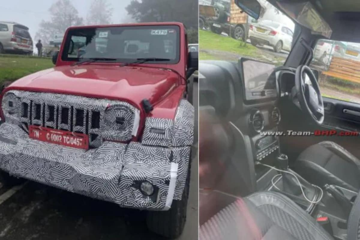 Mahindra Thar Roxx Spy Shots Mahindra Thar Roxx Spy Shots
