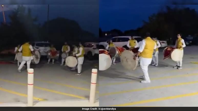 Ganesh Chaturthi Celebrations By Indians In Texas Divides Internet, Video Viral Ganesh Chaturthi Celebrations By Indians In Texas Divides Internet, Video Viral