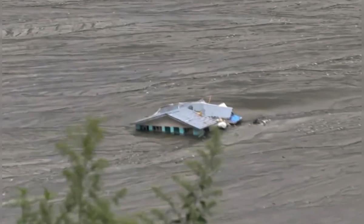 The deluge that hit Dharali lasted just for seconds The deluge that hit Dharali lasted just for seconds