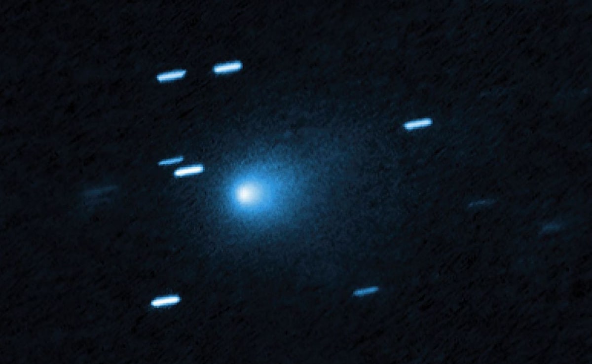 Hubble Takes Best Picture Yet Of Comet From Another Solar System