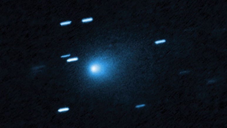Hubble Takes Best Picture Yet Of Comet From Another Solar System