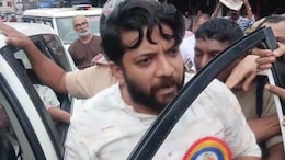 Video: Protesters Block Congress MP's Car Over MLA Accused Of Harassment