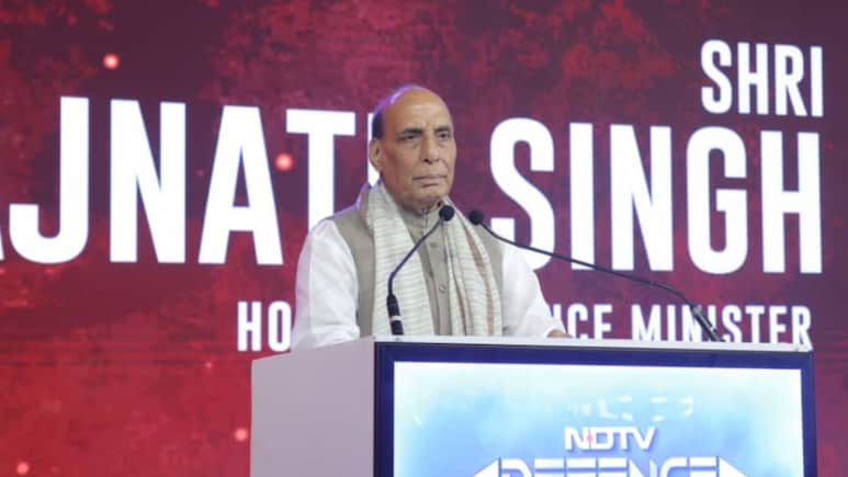 डिफेंस में आत्मनिर्भर बनने के लिए क्या कर रहा भारत, NDTV डिफेंस समिट में राजनाथ सिंह ने बताया डिफेंस में आत्मनिर्भर बनने के लिए क्या कर रहा भारत, NDTV डिफेंस समिट में राजनाथ सिंह ने बताया