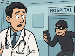 कानपुर के अस्पताल में इलाज के बहाने आया चोर, डॉक्टर की जेब से उड़ा ले गया Iphone कानपुर के अस्पताल में इलाज के बहाने आया चोर, डॉक्टर की जेब से उड़ा ले गया Iphone