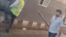 'In The Name Of MLA': BJP Leader's Nephew Waves Stick At Toll Booth
