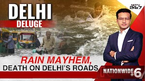 Delhi Deluge: Rain Mayhem, Death On Roads