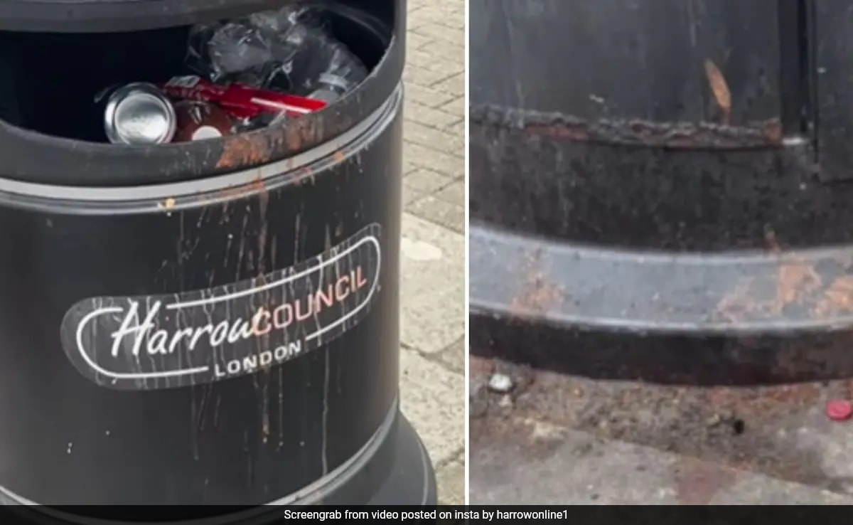 UK Sees Surge In Paan Spitting, Video Of Stained Roads, Dustbins Viral