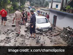 1 Dead As Cloudburst Hits Uttarakhand's Chamoli, Cars Buried, Houses Flooded