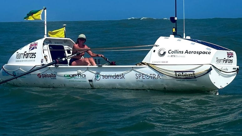 21-Year-Old Woman Makes History After Rowing Solo For 97 Days To Reach South America 21-Year-Old Woman Makes History After Rowing Solo For 97 Days To Reach South America