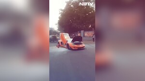 Video: Influencer's Lamborghini Worth Rs 10 Crore Catches Fire In Bengaluru