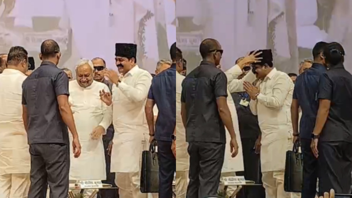 सीएम नीतीश ने क्या टोपी पहनने से किया इनकार? वीडियो पर शुरू हुई राजनीति, पढ़ें किसने क्या कहा