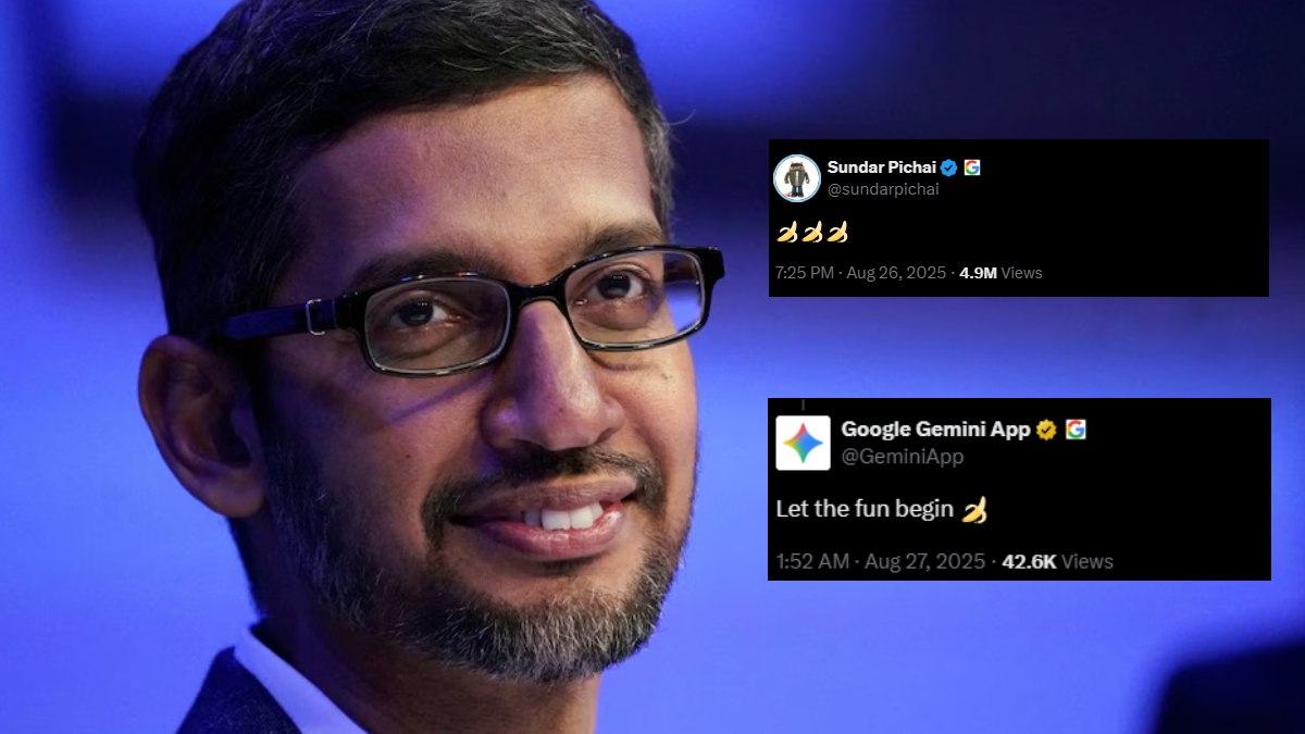 सुंदर पिचाई ने शेयर किए 3 केले, निकला Google का नया AI टूल! जानिए क्या है Nano Banana?