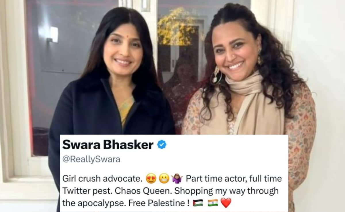 Swara Bhasker Has A New Bio On X After Dimple Yadav Crush Confession And Bisexual Comment