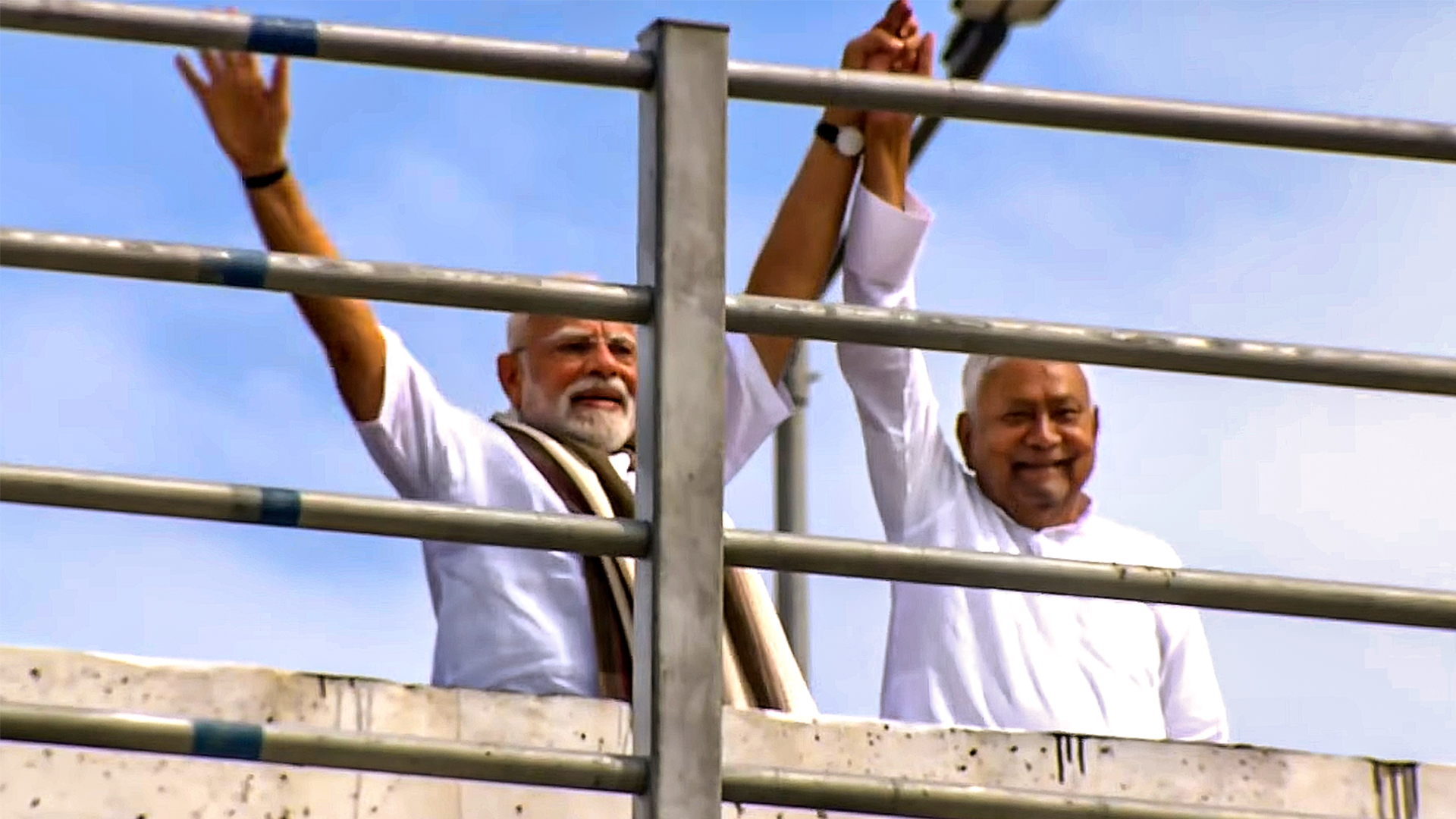 PM Modi Inaugurates Six-Lane Bridge In Bihar's Begusarai