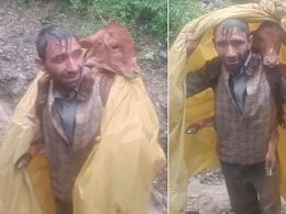 गाय के बछड़े को कंधे पर ले जाता दिखा शख्स, जम्मू में बाढ़ के बीच वायरल हुआ Video, यूजर्स बोले- रियल हीरो गाय के बछड़े को कंधे पर ले जाता दिखा शख्स, जम्मू में बाढ़ के बीच वायरल हुआ Video, यूजर्स बोले- रियल हीरो